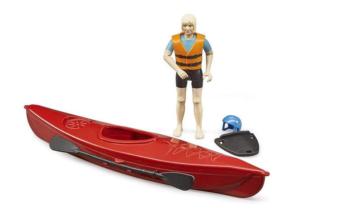 BRUDER® 63155 bworld Kajak mit Figur
