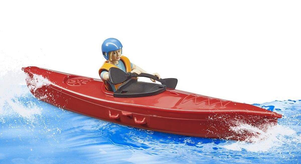 BRUDER® 63155 bworld Kajak mit Figur