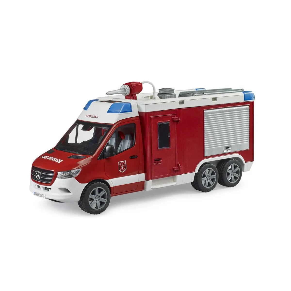 BRUDER® MB Sprinter Feuerwehrrüstwagen mit Light + Sound Modul