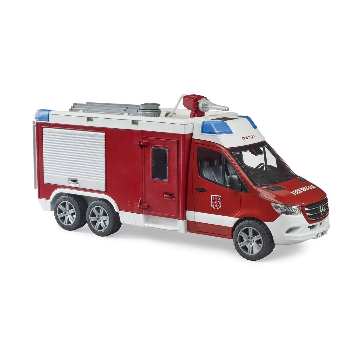 BRUDER® MB Sprinter Feuerwehrrüstwagen mit Light + Sound Modul