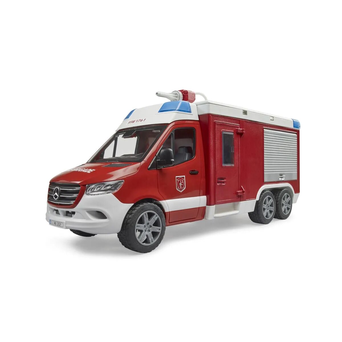 BRUDER® MB Sprinter Feuerwehrrüstwagen mit Light + Sound Modul