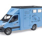 BRUDER® MB Sprinter Tiertransporter mit 1 Pferd