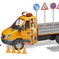 BRUDER® Mercedes-Benz Sprinter Kommunal mit Light & Sound Module, Fahrer und Zubehör