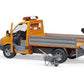 BRUDER® Mercedes-Benz Sprinter Kommunal mit Light & Sound Module, Fahrer und Zubehör