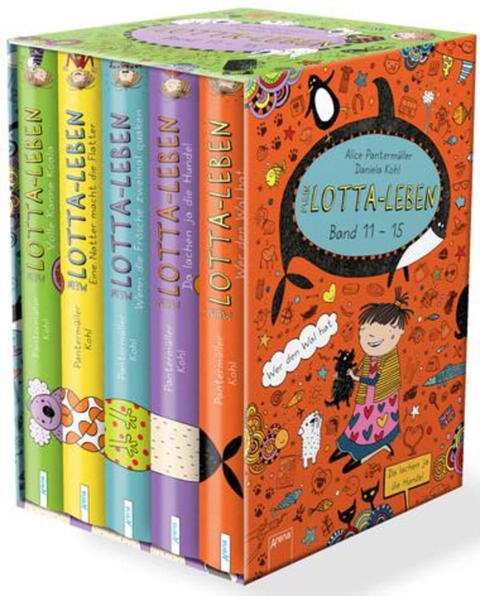 Bücher Mein Lotta Leben Band 11-15 Sonderausgabe im Schmuckschuber