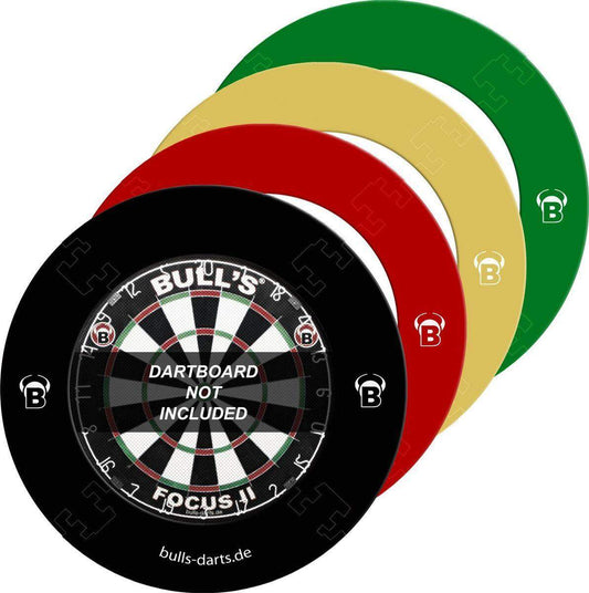 BULL'S Darts Quarterback EVA Dart Board Surround schwarz