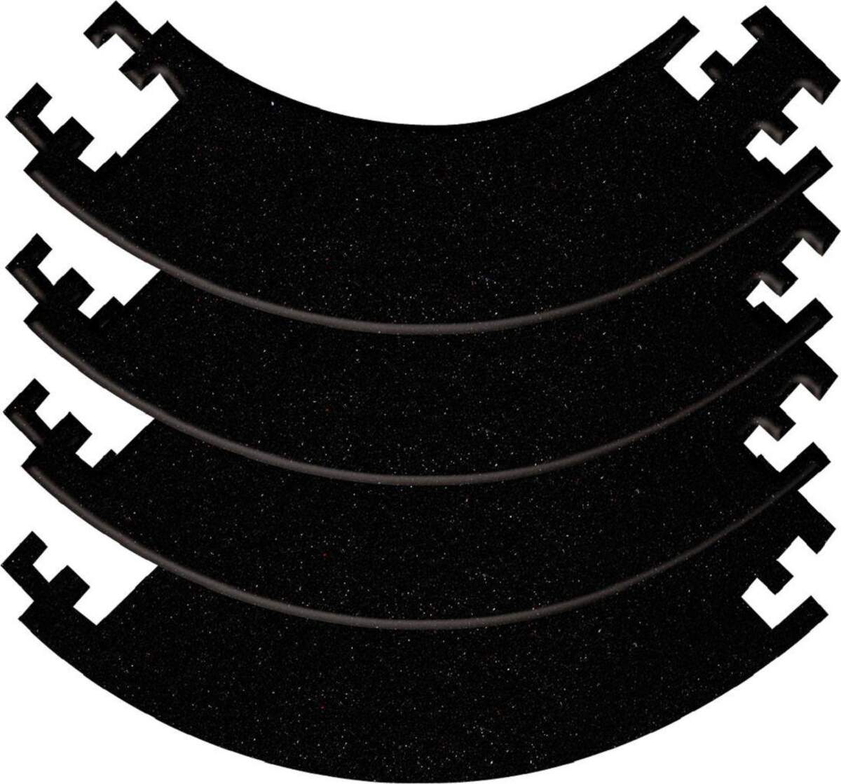 BULL'S Darts Quarterback EVA Dart Board Surround schwarz