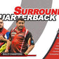 BULL'S Darts Quarterback EVA Dart Board Surround schwarz