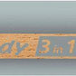 Buntstift, Wasserfarbe & Wachsmalkreide - STABILO woody 3 in 1 - Einzelstift - silber