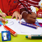 Buntstift, Wasserfarbe & Wachsmalkreide - STABILO woody 3 in 1 - 6er Pack - mit 6 verschiedenen Farben
