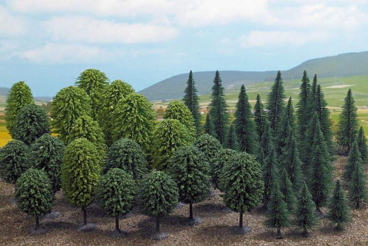 Busch 6491  Mischwald mit 50 Bäumen »Mega-Spar-Set«