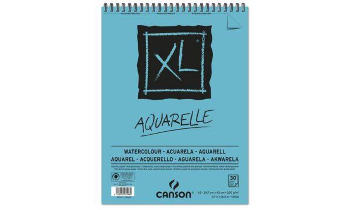 Canson Skizzen- und Studienblock XL Aquarelle, DIN A3