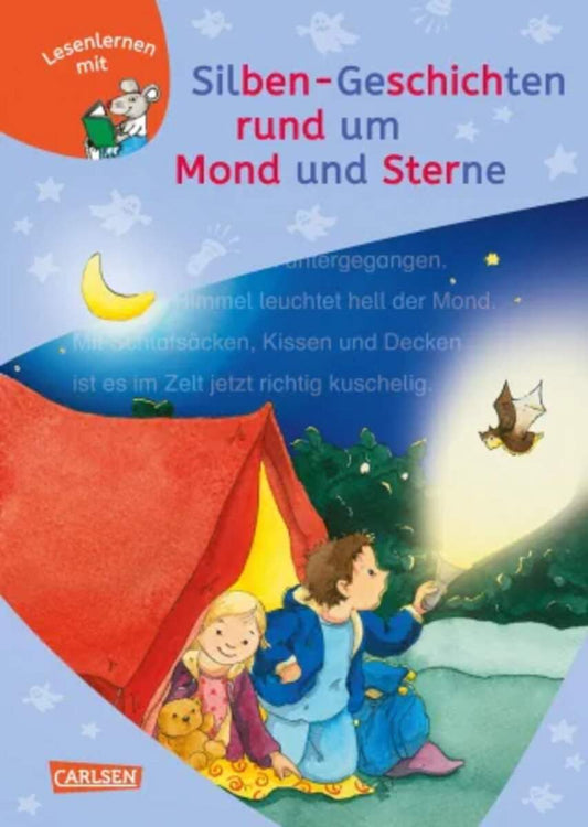 Carlsen LESEMAUS zum Lesenlernen Silben-Geschichten rund um Mond und Sterne