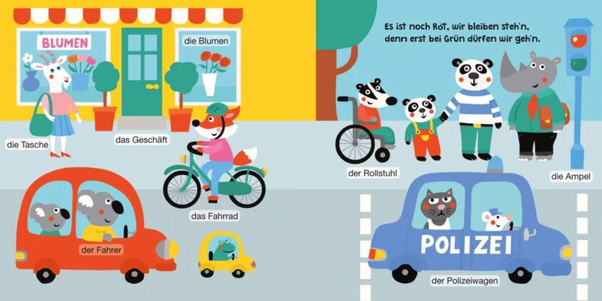 Carlsen Verlag Baby Pixi (unkaputtbar) 107: Mein Baby-Pixi-Buggybuch: Unterwegs