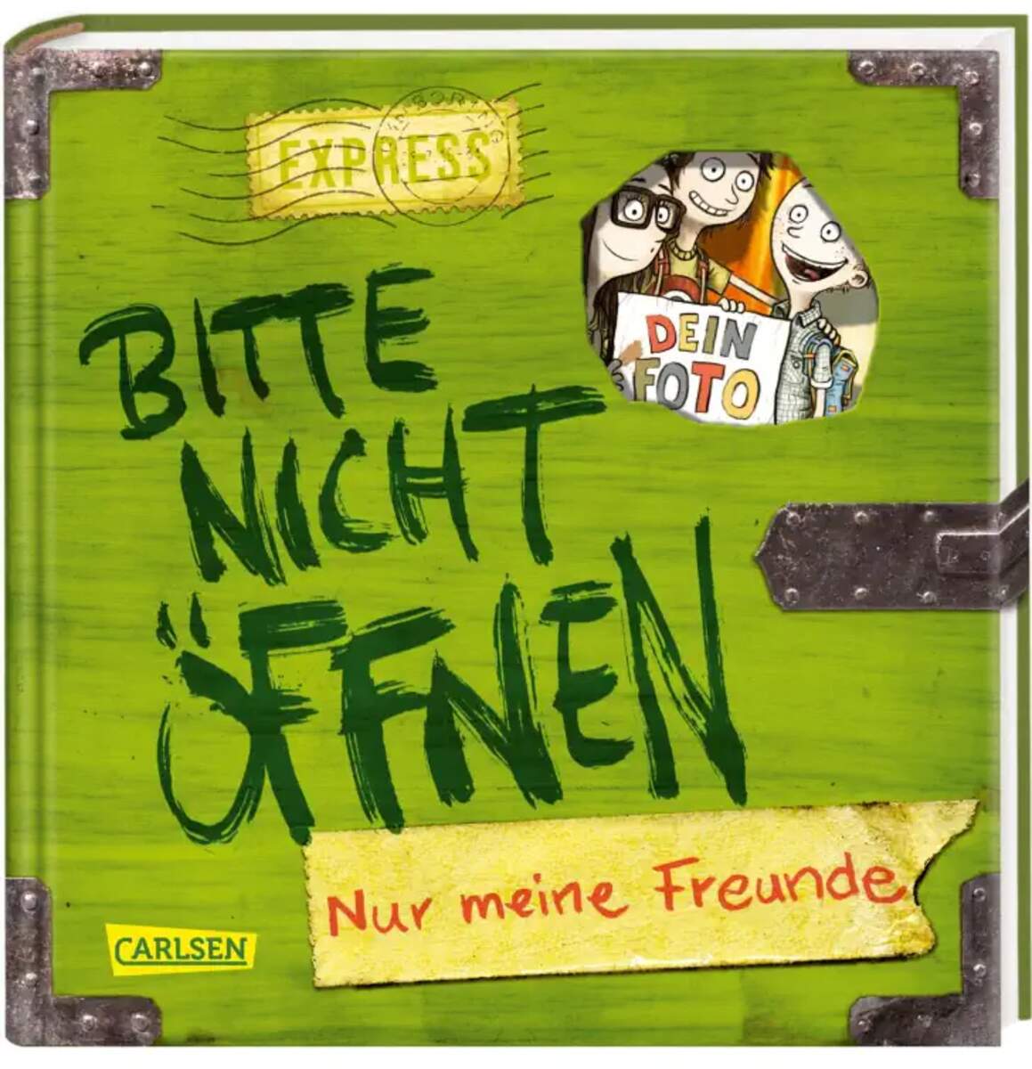 Carlsen Verlag Bitte nicht öffnen: Nur meine Freunde (Freundebuch)