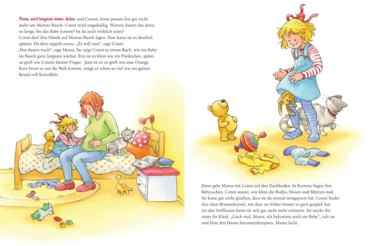Carlsen Verlag Conni-Bilderbücher: Conni und das neue Baby (Neuausgabe)