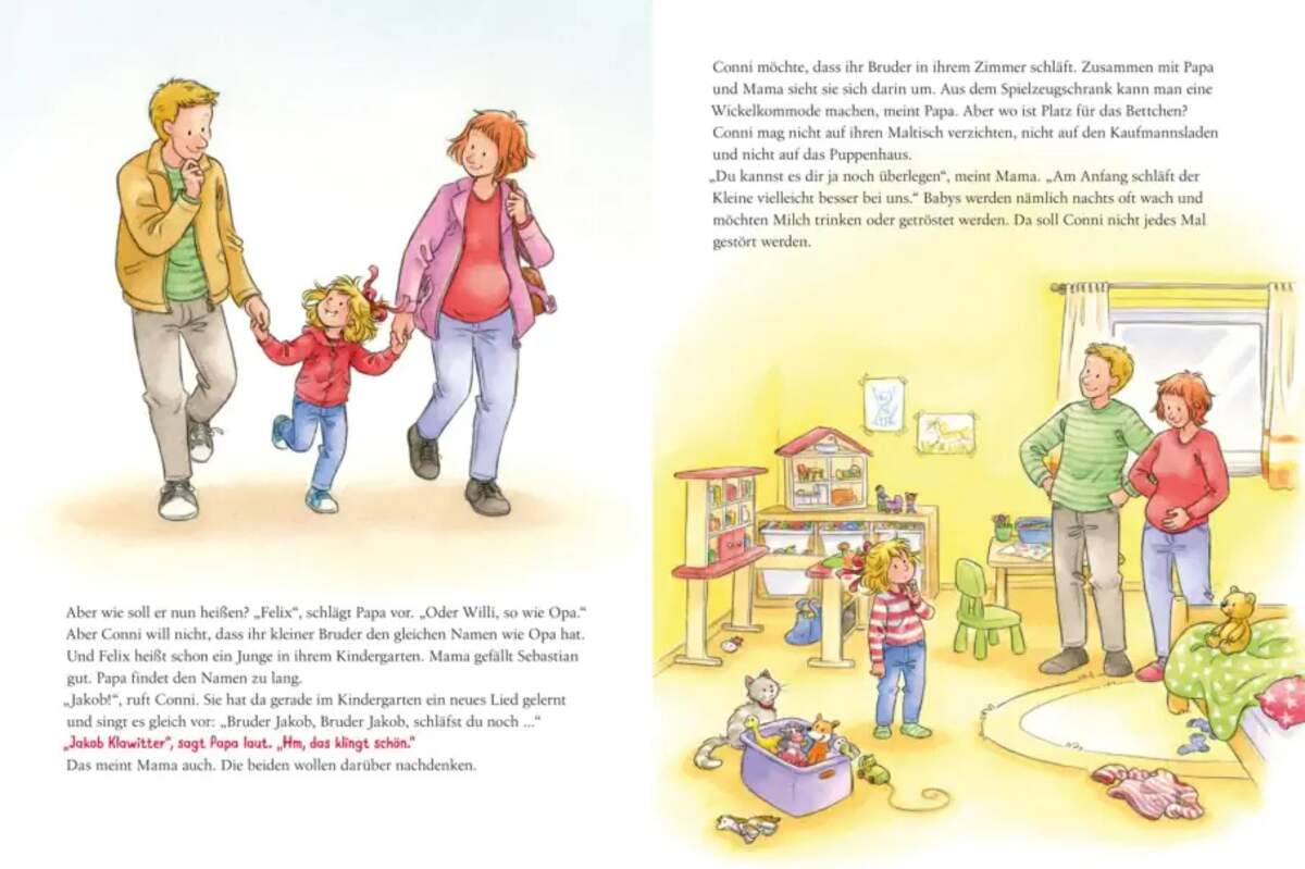 Carlsen Verlag Conni-Bilderbücher: Conni und das neue Baby (Neuausgabe)