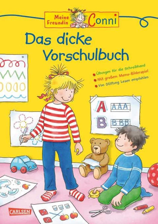 Carlsen Verlag Conni Gelbe Reihe: Lernspaß - Das dicke Vorschulbuch