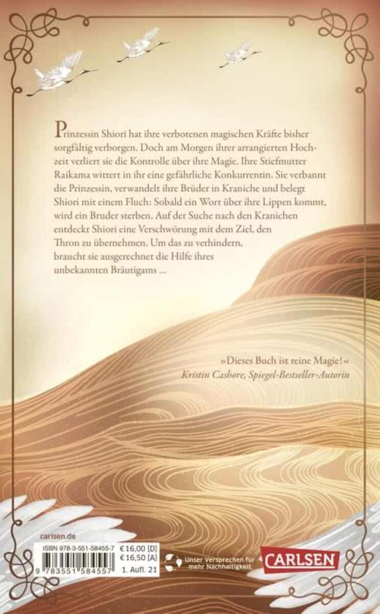 Carlsen Verlag Die sechs Kraniche (Die sechs Kraniche 1)