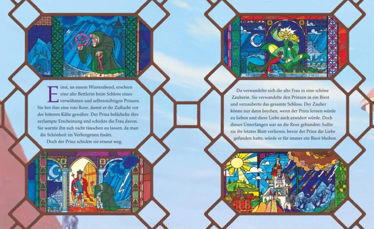 Carlsen Verlag Disney – Filmklassiker Premium: Die Schöne und das Biest von Walt Disney