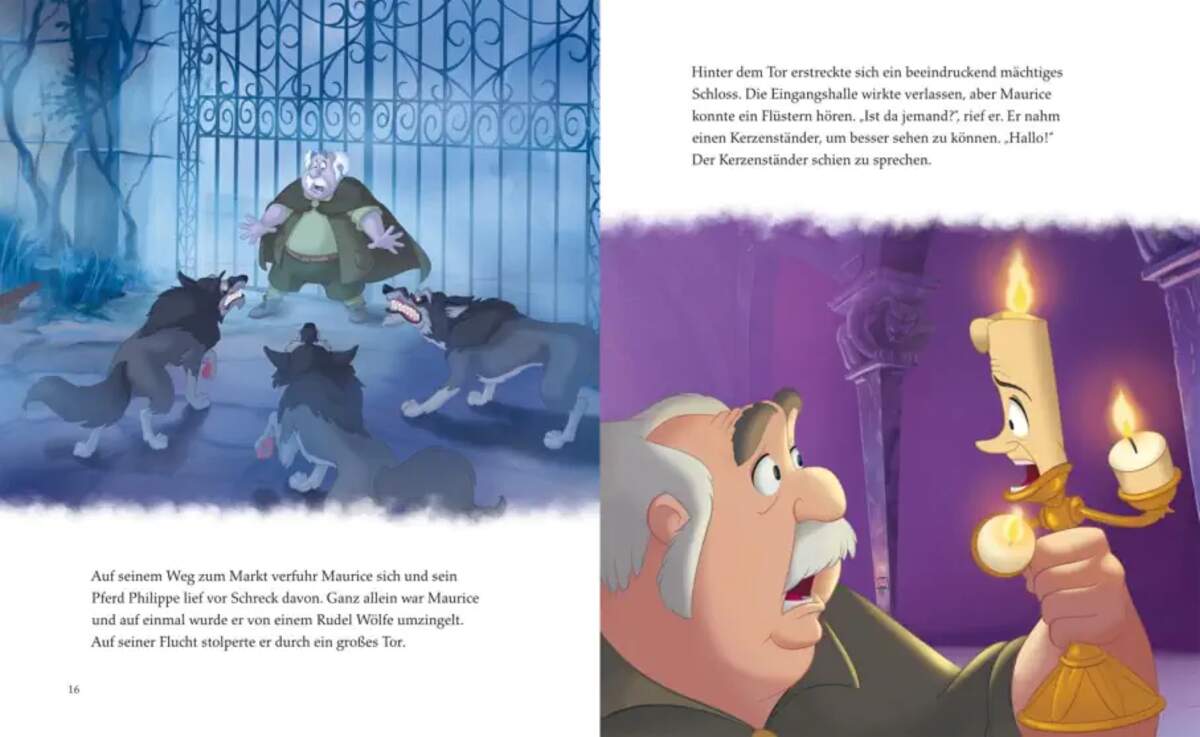 Carlsen Verlag Disney – Filmklassiker Premium: Die Schöne und das Biest von Walt Disney