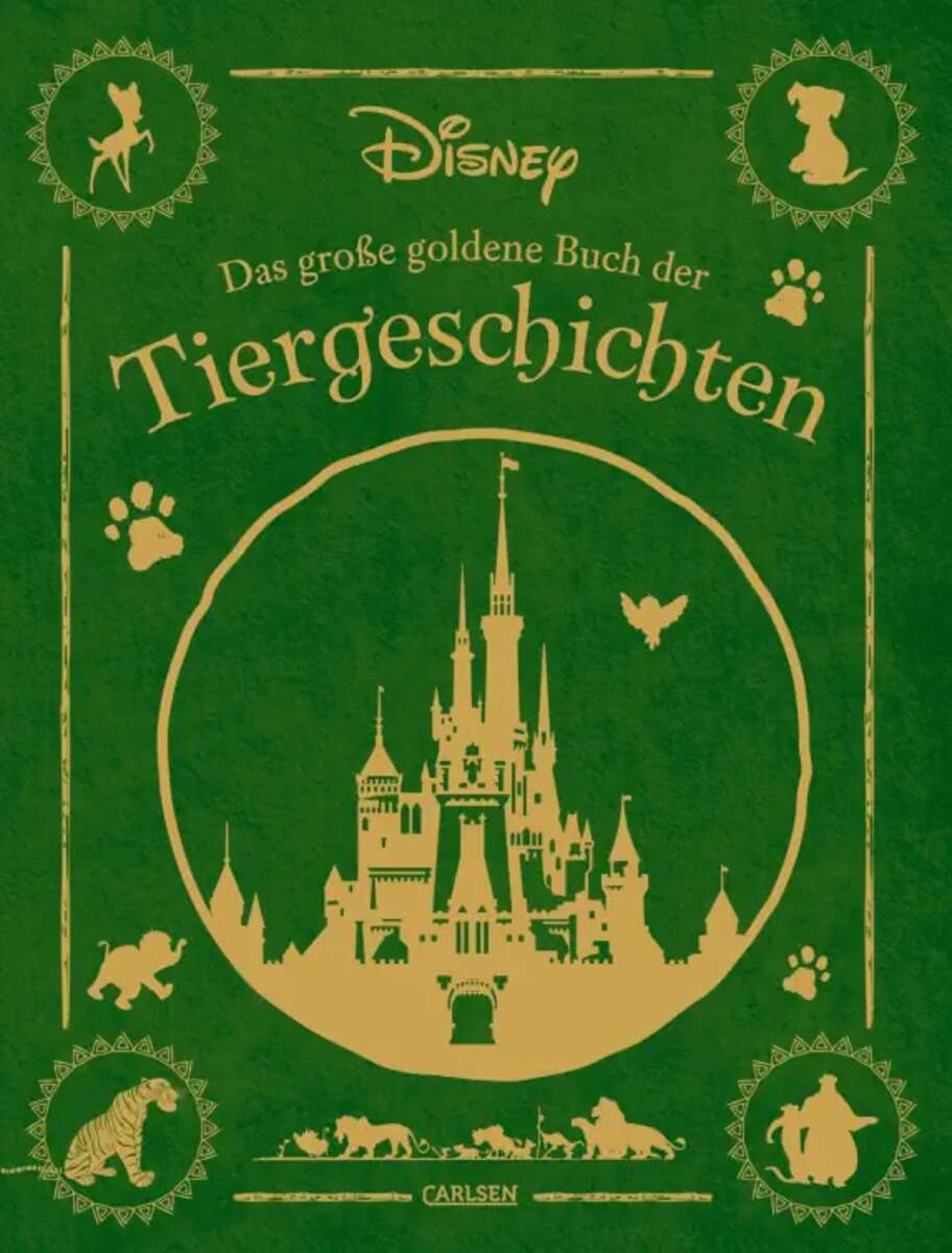 Carlsen Verlag Disney: Das große goldene Buch der Tiergeschichten von Walt Disney