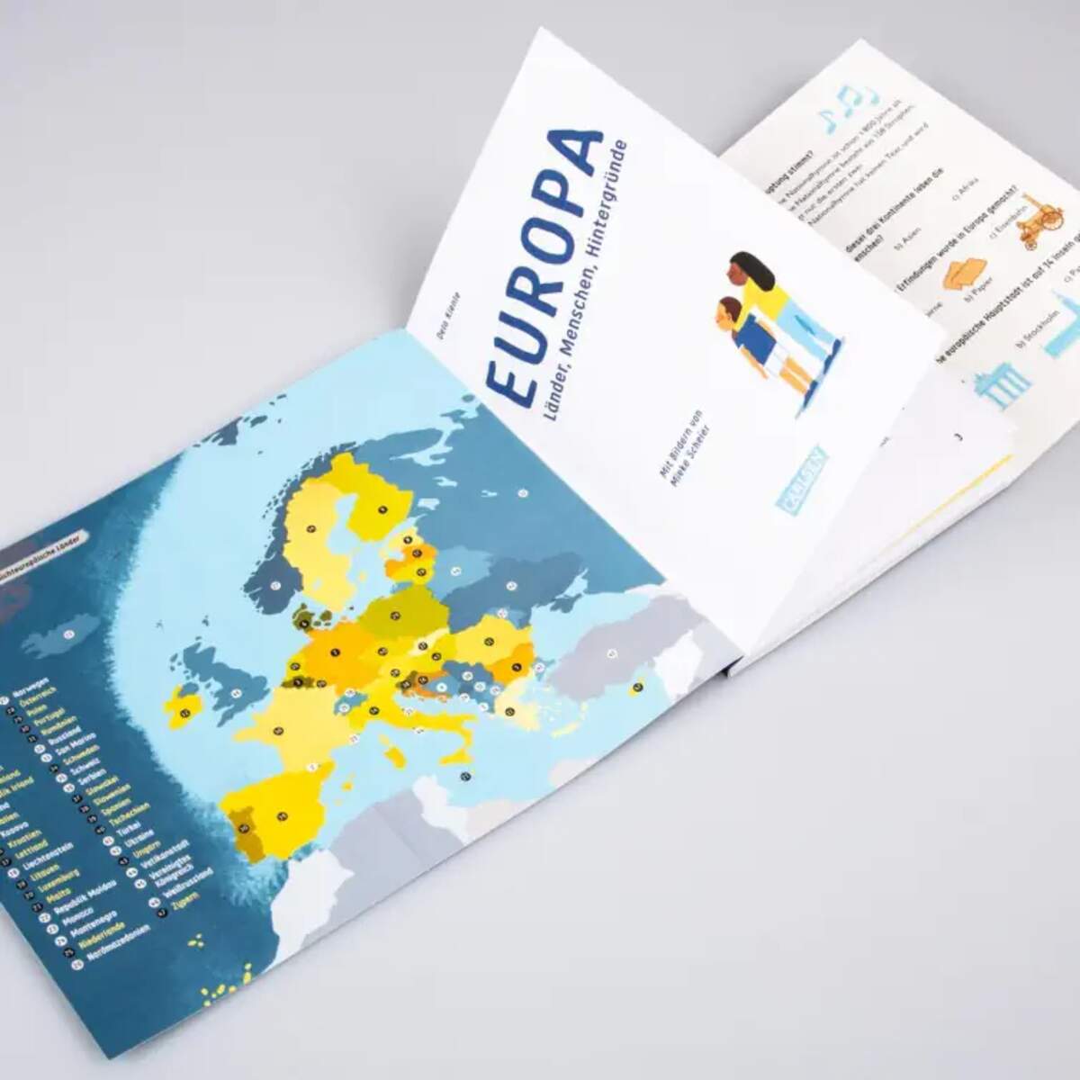 Carlsen Verlag Europa von Dela Kienle, Mieke Scheier