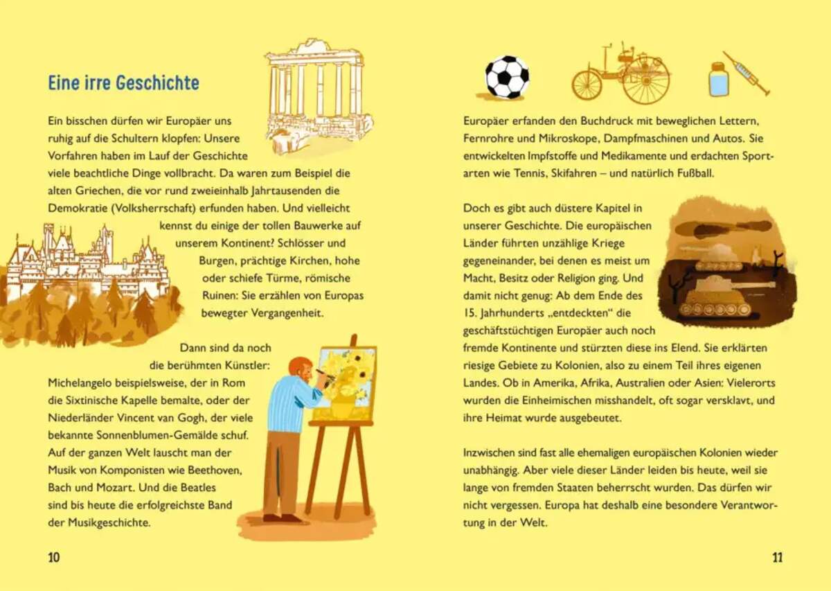 Carlsen Verlag Europa von Dela Kienle, Mieke Scheier