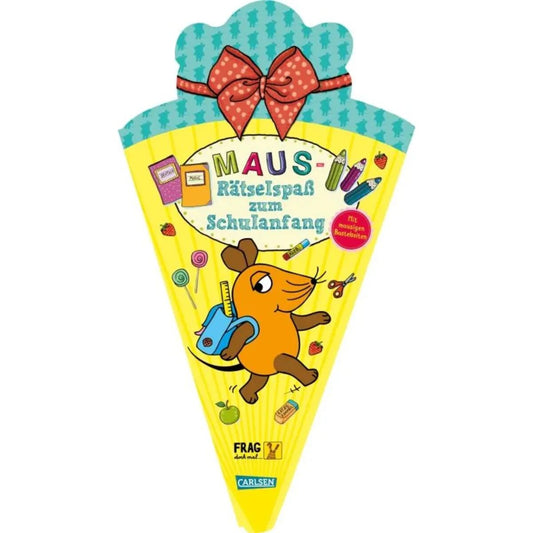 Carlsen Verlag Frag doch mal ... die Maus: Maus-Rätselspaß zum Schulanfang