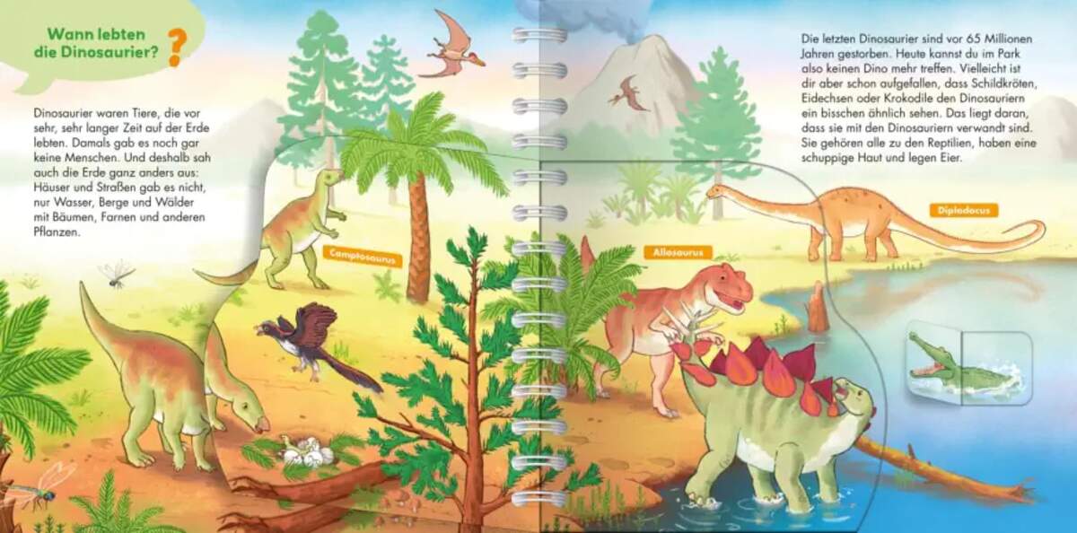 Carlsen Verlag Frag doch mal ... die Maus: Dinosaurier von Petra Klose, Jennifer Coulmann