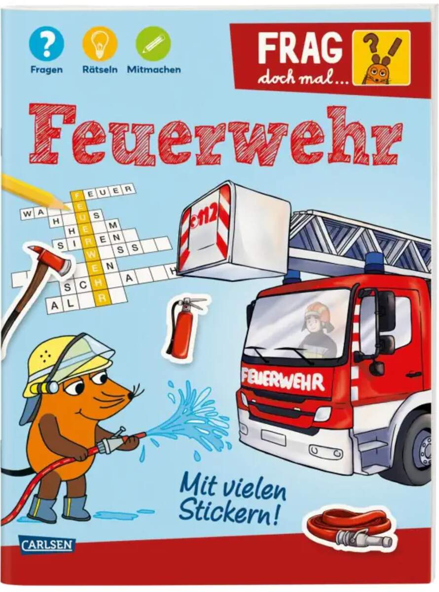 Carlsen Verlag Frag doch mal ... die Maus: Feuerwehr von Petra Klose, Luisa Just