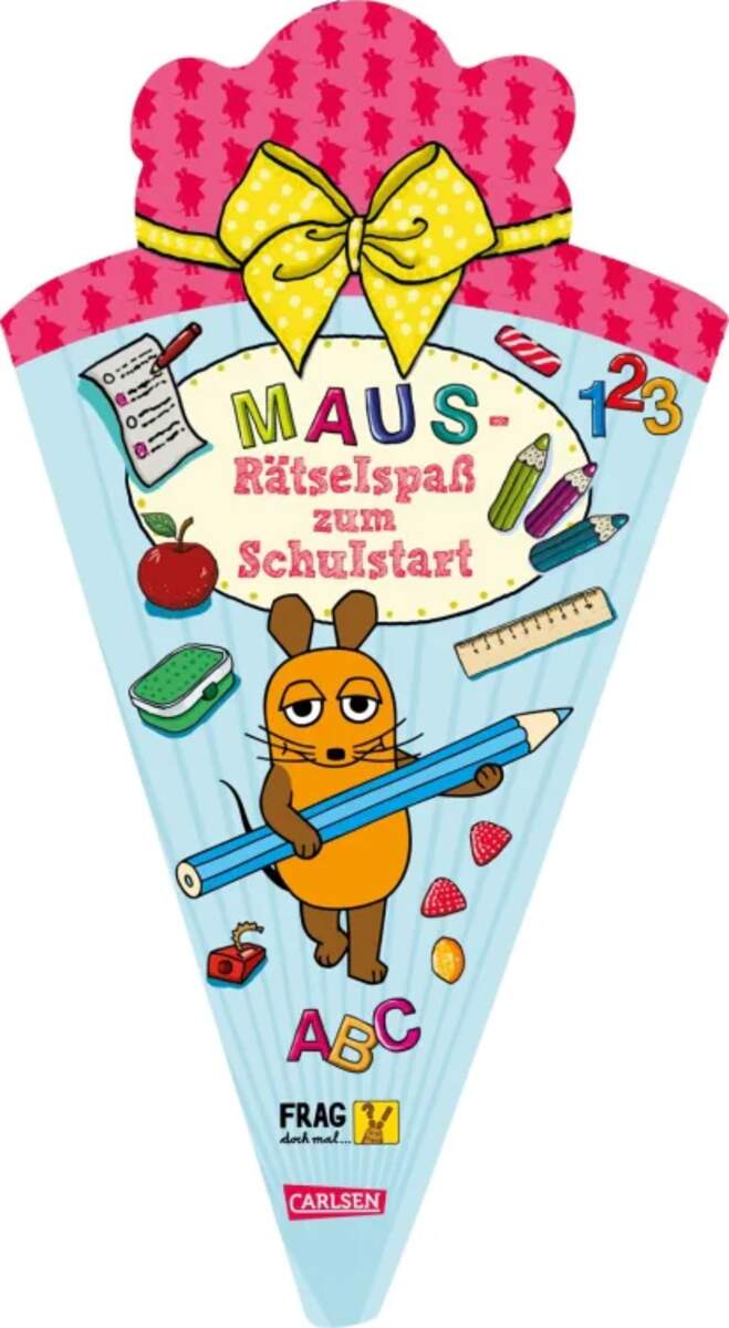 Carlsen Verlag Frag doch mal ... die Maus: Maus-Rätselspaß zum Schulstart