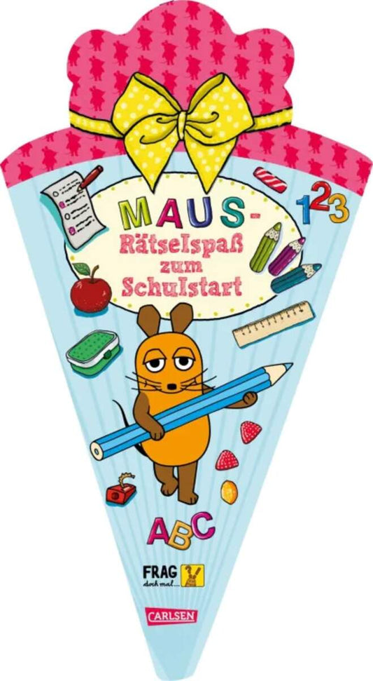 Carlsen Verlag Frag doch mal ... die Maus: Maus-Rätselspaß zum Schulstart