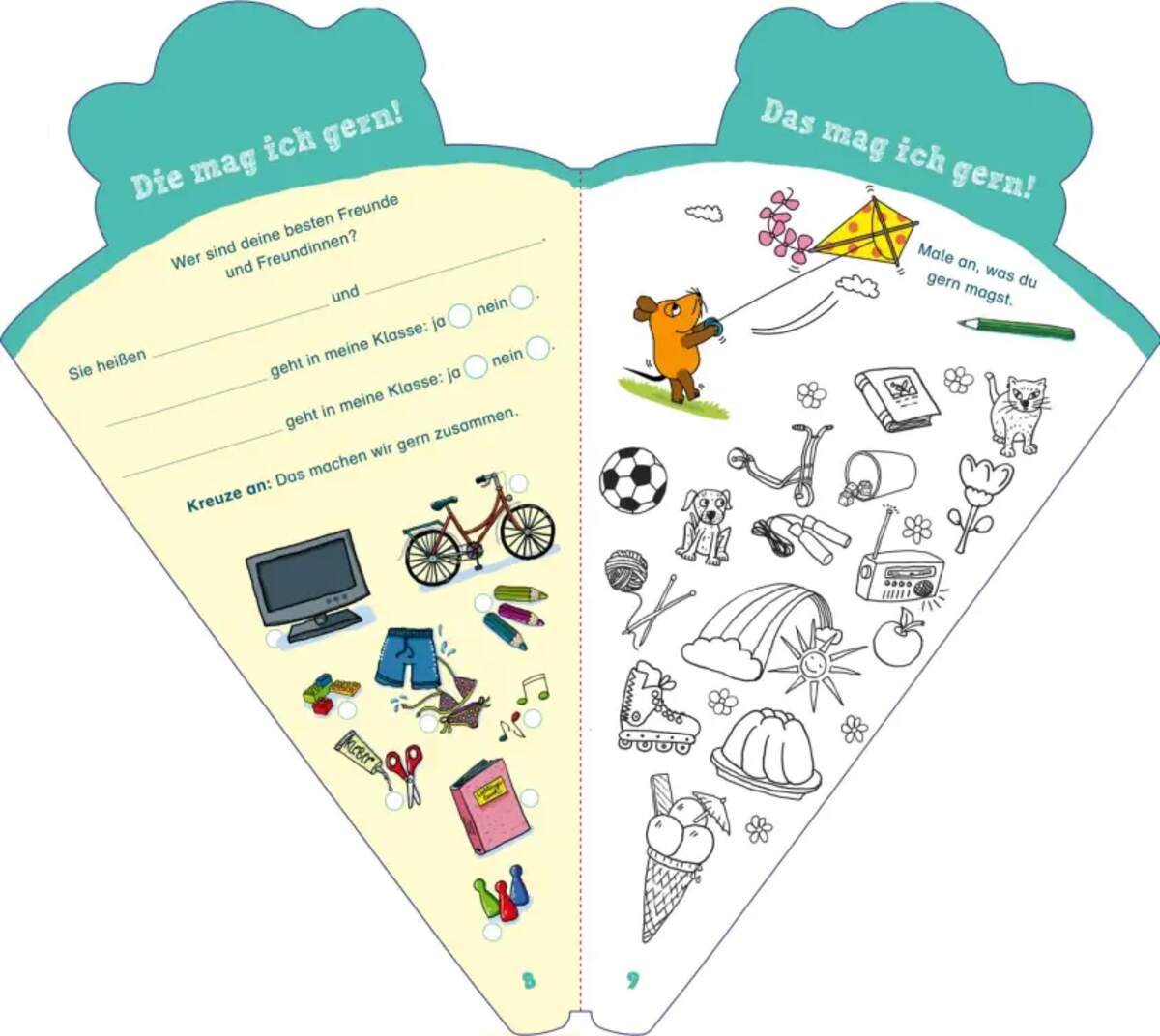 Carlsen Verlag Frag doch mal ... die Maus: Maus-Rätselspaß zum Schulstart