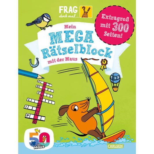 Carlsen Verlag Frag doch mal ... die Maus: Mein Mega-Rätselblock mit der Maus