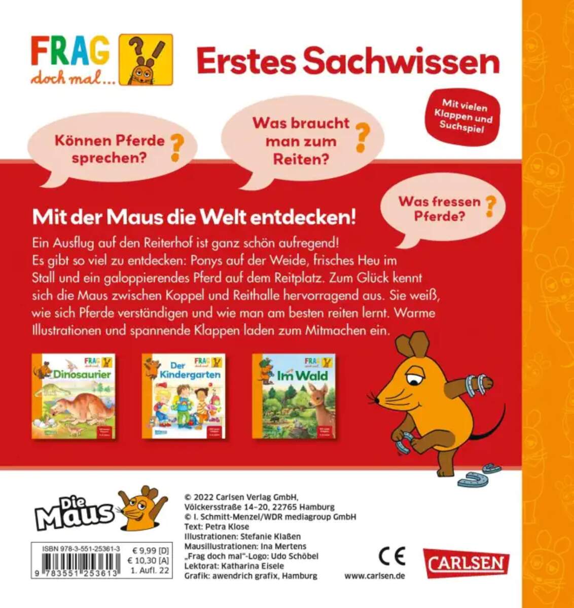 Carlsen Verlag Frag doch mal ... die Maus: Pferde und Ponys