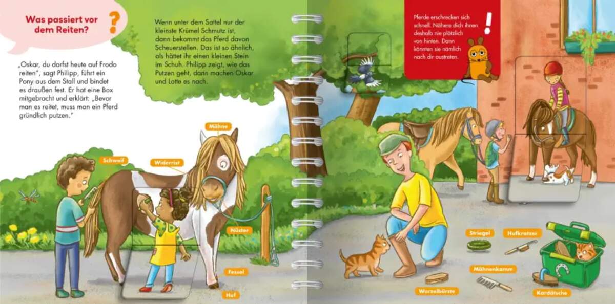 Carlsen Verlag Frag doch mal ... die Maus: Pferde und Ponys