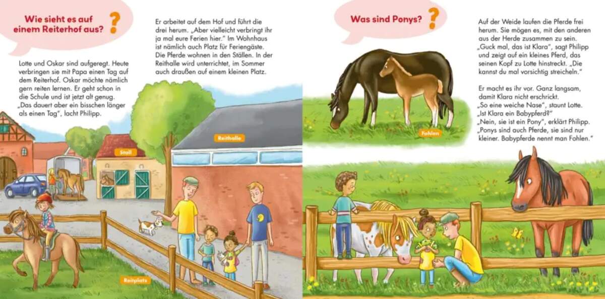 Carlsen Verlag Frag doch mal ... die Maus: Pferde und Ponys