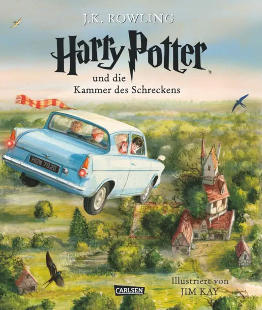 Carlsen Verlag Harry Potter und die Kammer des Schreckens (farbig illustrierte Schmuckausgabe)
