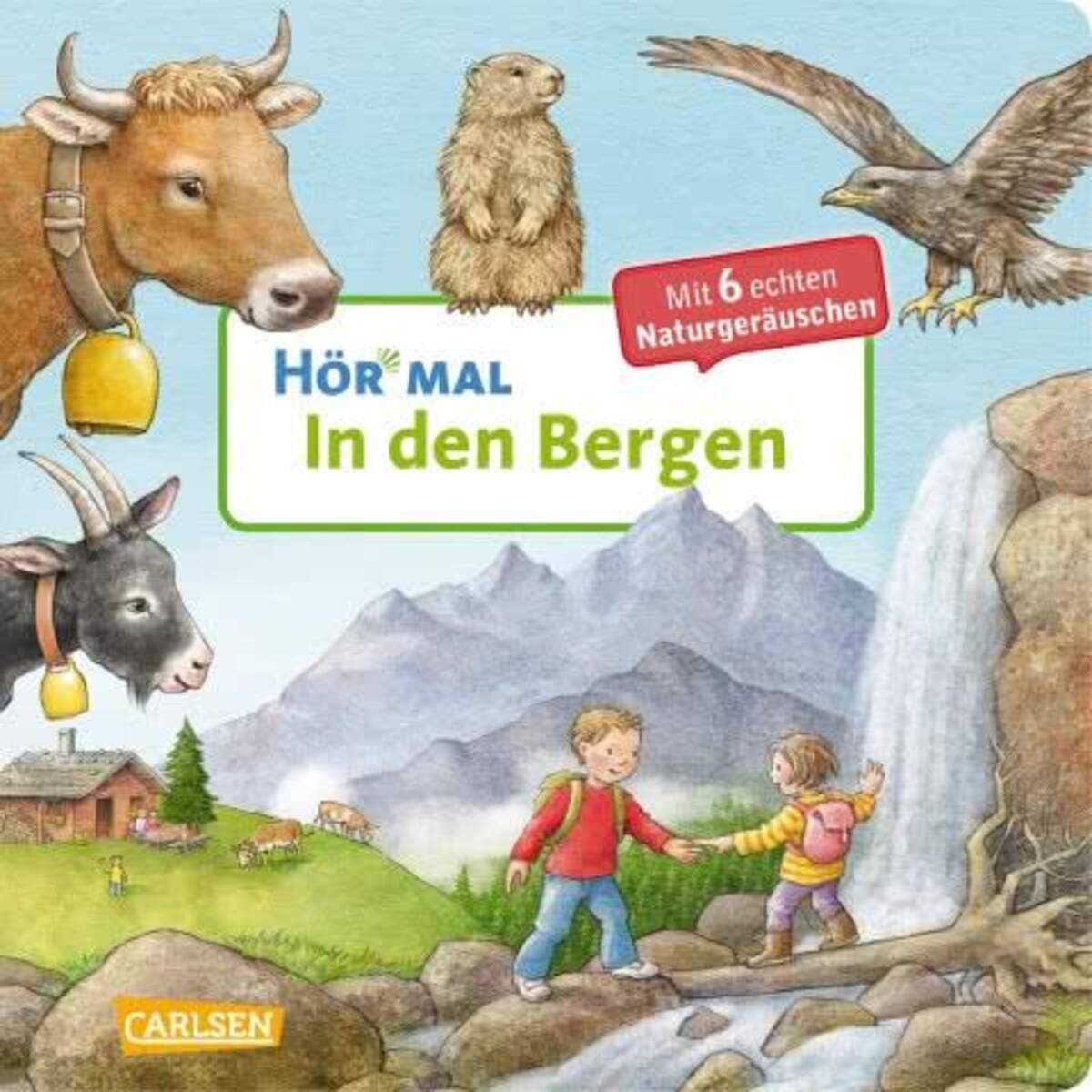 Carlsen Verlag Hör mal - In den Bergen, Soundbuch
