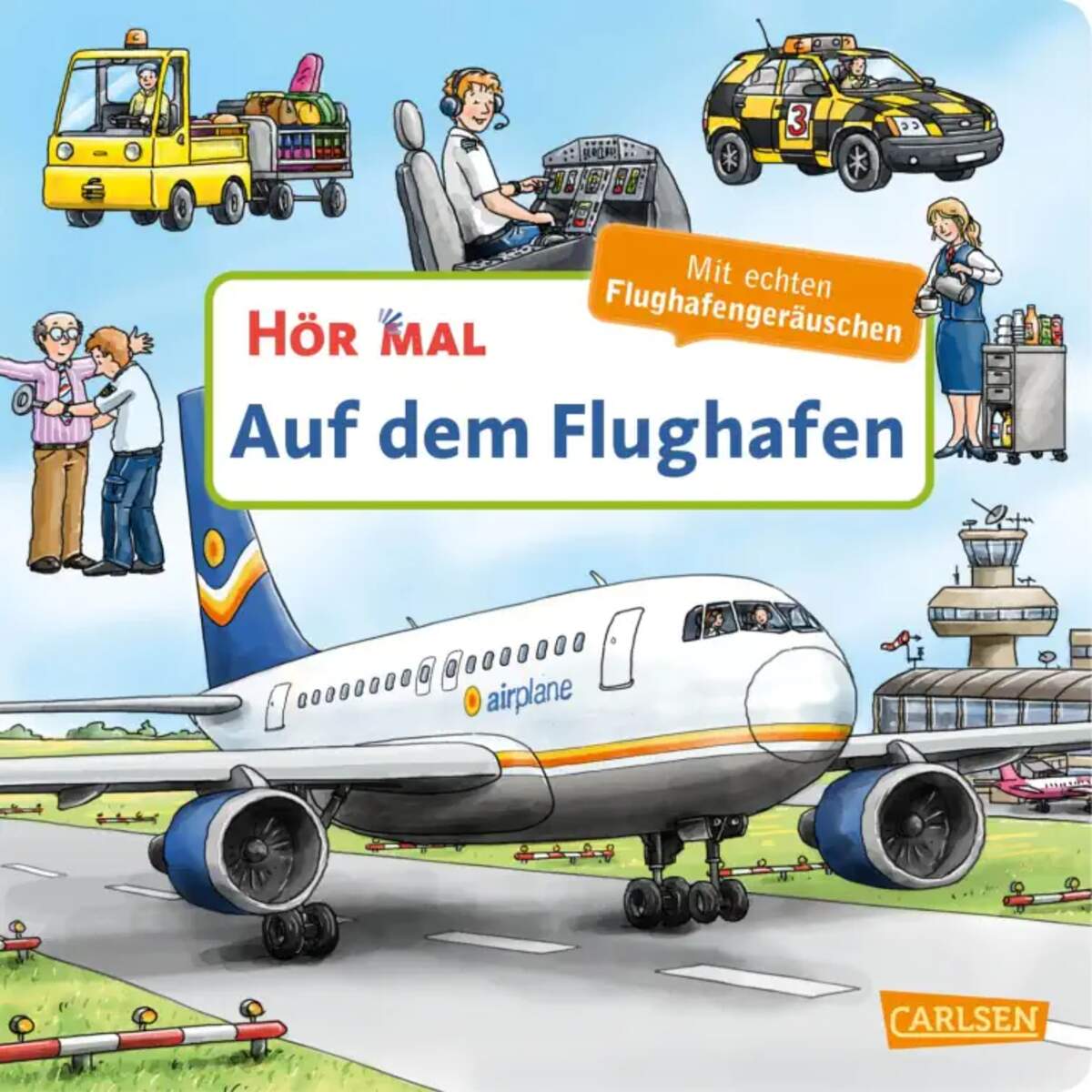 Carlsen Verlag Hör mal (Soundbuch): Auf dem Flughafen
