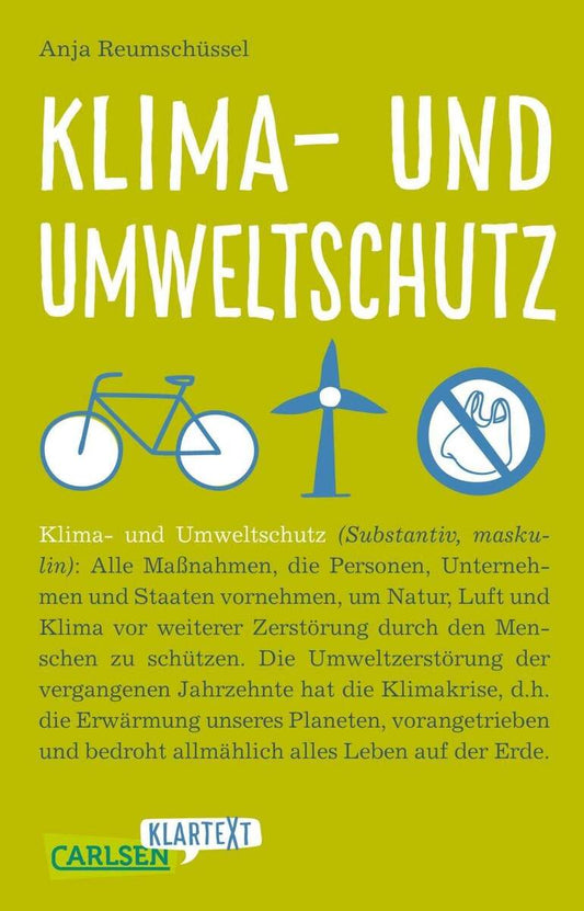 Carlsen Verlag Klartext Klima- und Umweltschutz