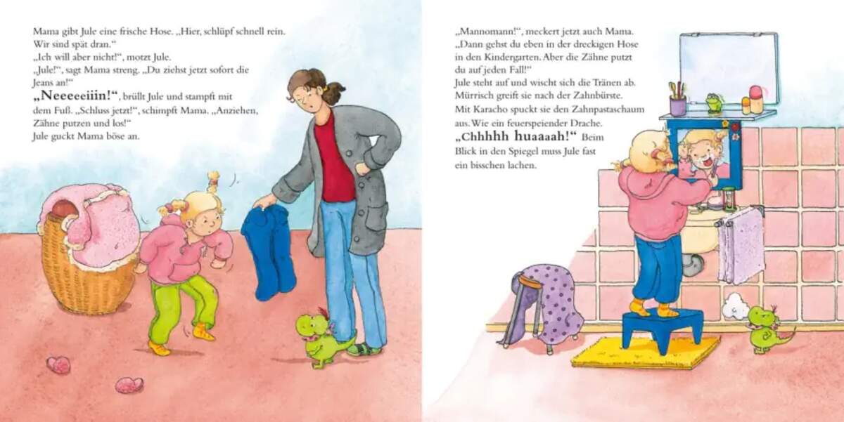 Carlsen Verlag LESEMAUS 110: Jule hat schlechte Laune von Anna Wagenhoff, Sigrid Leberer