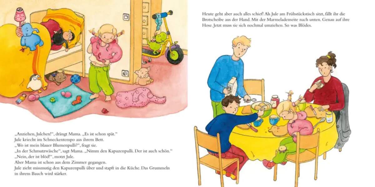 Carlsen Verlag LESEMAUS 110: Jule hat schlechte Laune von Anna Wagenhoff, Sigrid Leberer