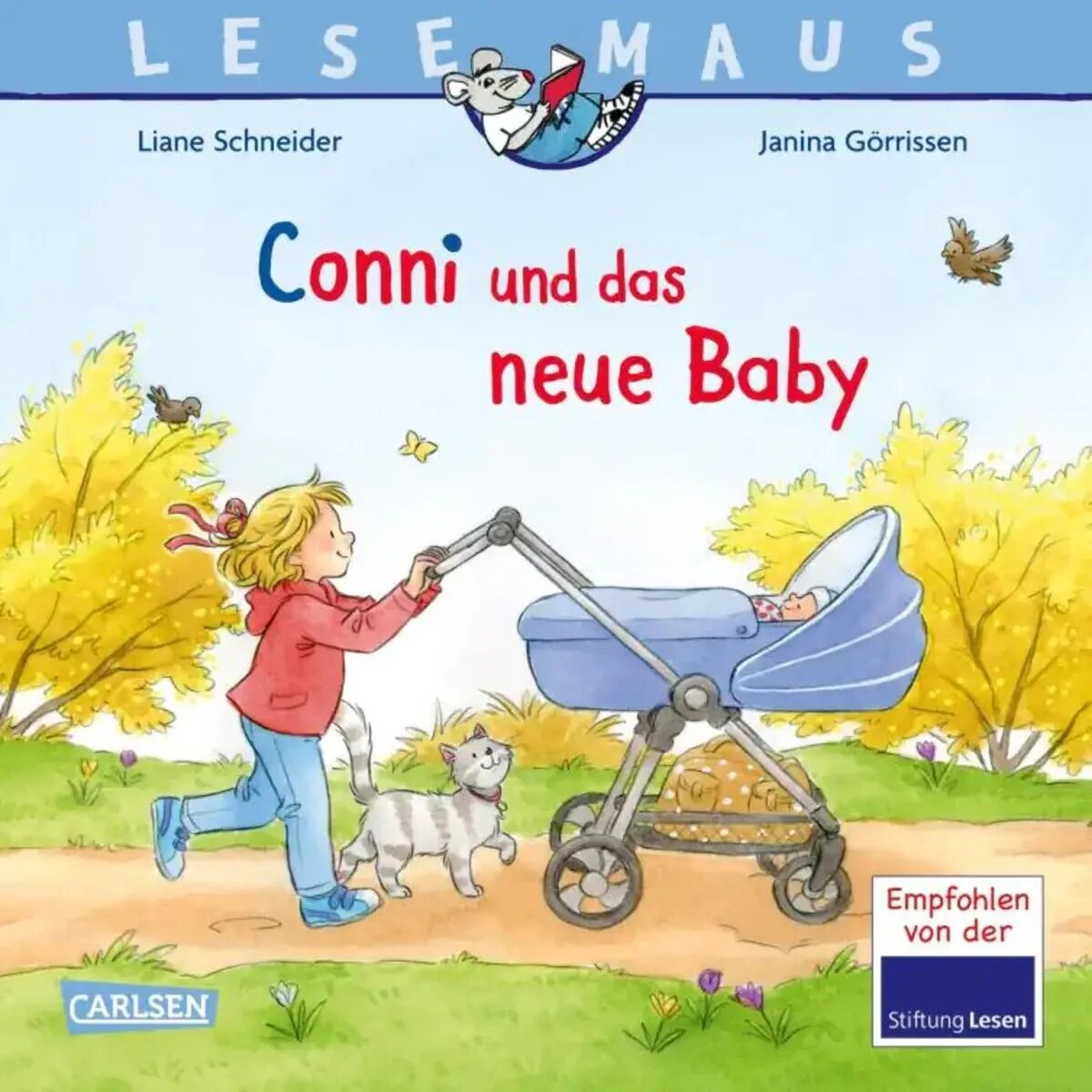 Carlsen Verlag LESEMAUS 118: Conni und das neue Baby