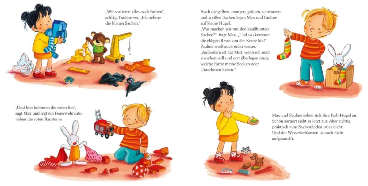 Carlsen Verlag LESEMAUS 119: Max räumt auf