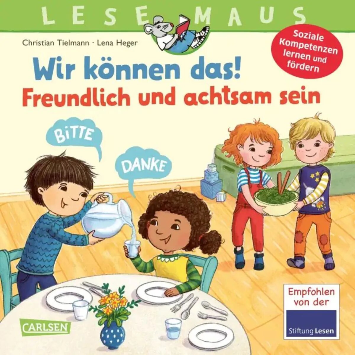 Carlsen Verlag LESEMAUS 128: Wir können das! Freundlich und achtsam sein