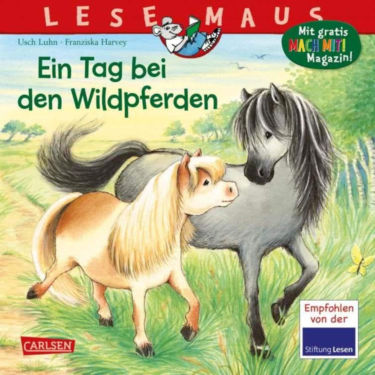 Carlsen Verlag LESEMAUS 147: Ein Tag bei den Wildpferden