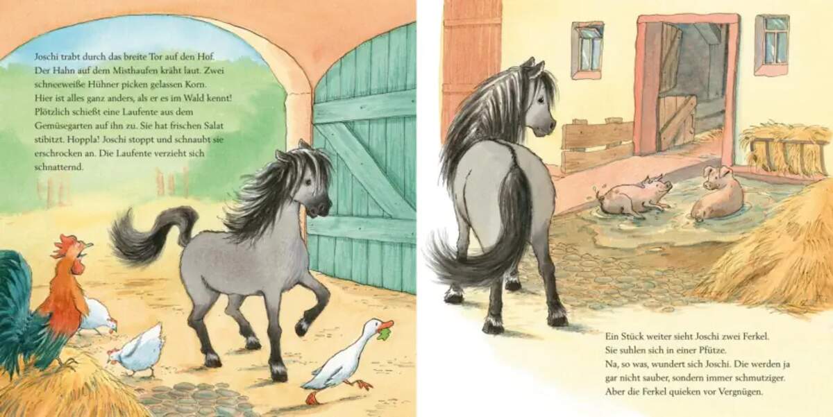 Carlsen Verlag LESEMAUS 147: Ein Tag bei den Wildpferden