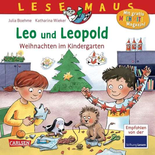 Carlsen Verlag LESEMAUS 163: Leo und Leopold – Weihnachten im Kindergarten